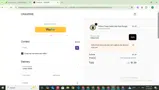 CREATION coupon verification screenshot