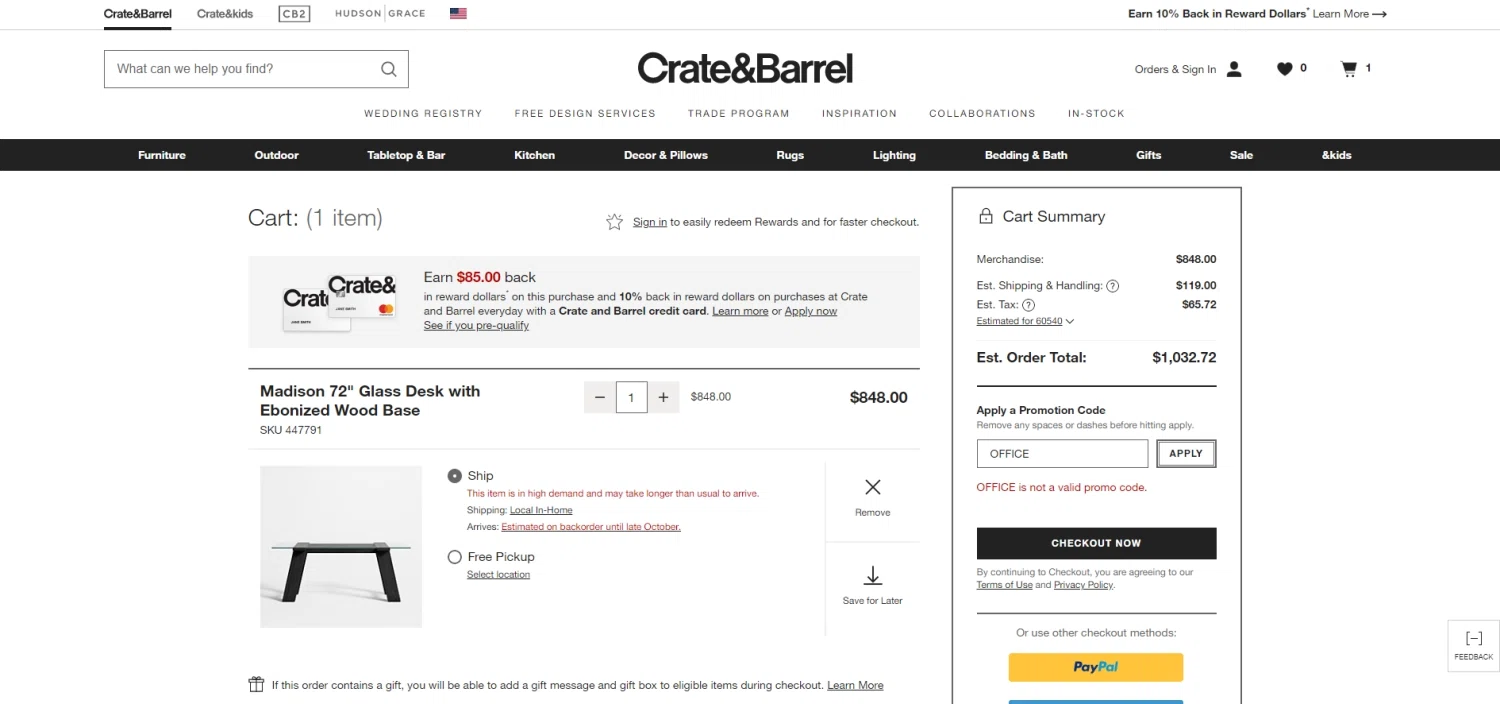 20 Off Crate & Barrel Promo Codes Aug 2022 SimplyCodes