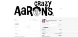 Crazy Aaron's Puttyworld coupon verification screenshot