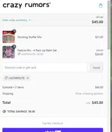 LASTMINUTE coupon verification screenshot