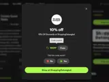 10OFF coupon verification screenshot
