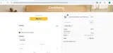 WELCOME coupon verification screenshot