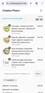 Jhawk90 coupon verification screenshot