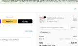 Creative Crayons Workshop coupon verification screenshot