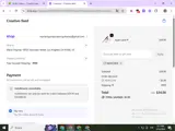 Creative Feed coupon verification screenshot