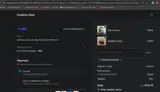 Creative Feed coupon verification screenshot