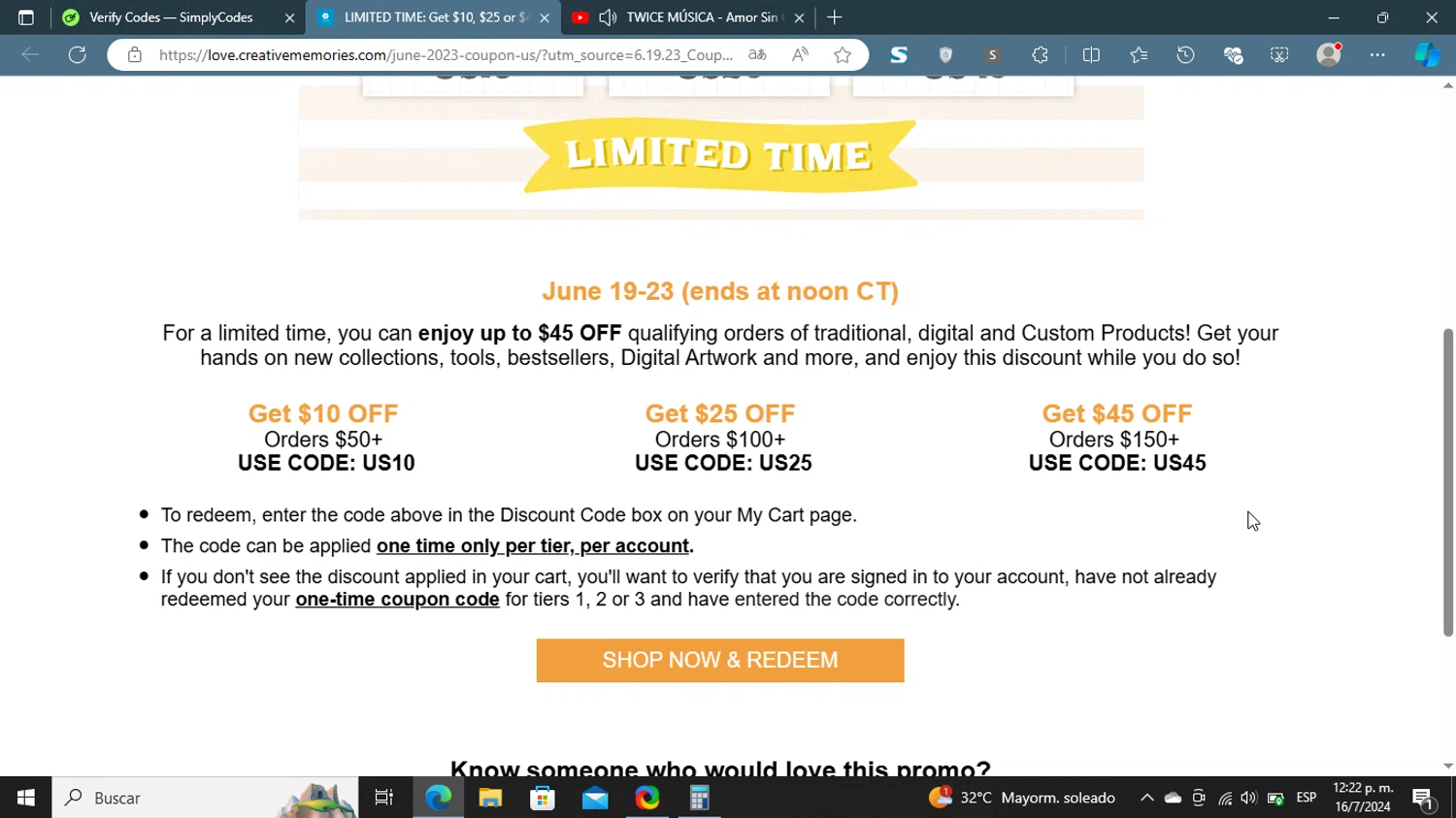 Creative Memories Promo Codes 45 Off August 2024