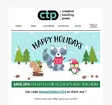 HappyHolidays2024 coupon verification screenshot