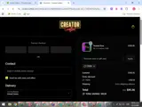 CreatorCrafted coupon verification screenshot