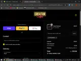 CreatorCrafted coupon verification screenshot