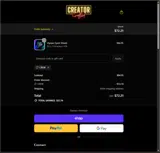 CreatorCrafted coupon verification screenshot