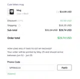 Creator-spring.com coupon verification screenshot