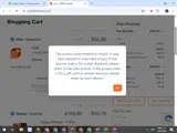 Credo Mobile coupon verification screenshot