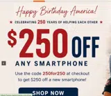 Credo Mobile coupon verification screenshot