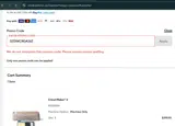 02DIWCRGA36Z coupon verification screenshot