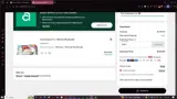 CapitalOne10 coupon verification screenshot