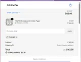 CrinklePak coupon verification screenshot