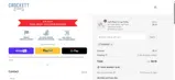 Crockett Coffee coupon verification screenshot