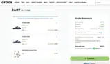 Crocs coupon verification screenshot