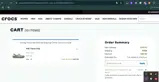 Crocs coupon verification screenshot