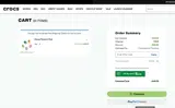 Crocs coupon verification screenshot