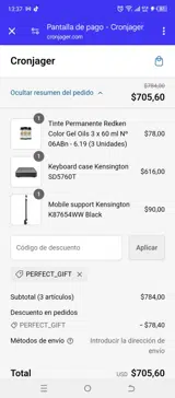 Perfect_Gift coupon verification screenshot
