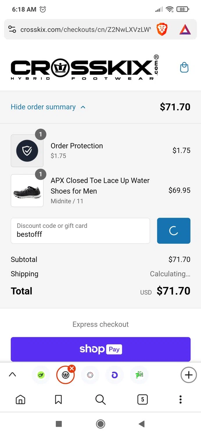 how to use Crosskix coupons