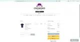 Crowded Streaming coupon verification screenshot