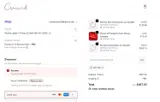 Crowned coupon verification screenshot