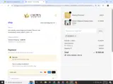 Crown Vanity coupon verification screenshot