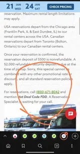FDD coupon verification screenshot
