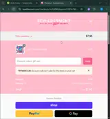 TRYWAXCLUB coupon verification screenshot