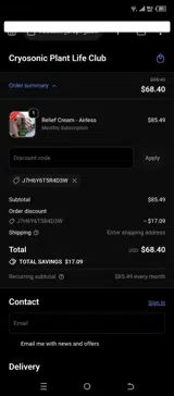j7h6y6t5r4d3w coupon verification screenshot
