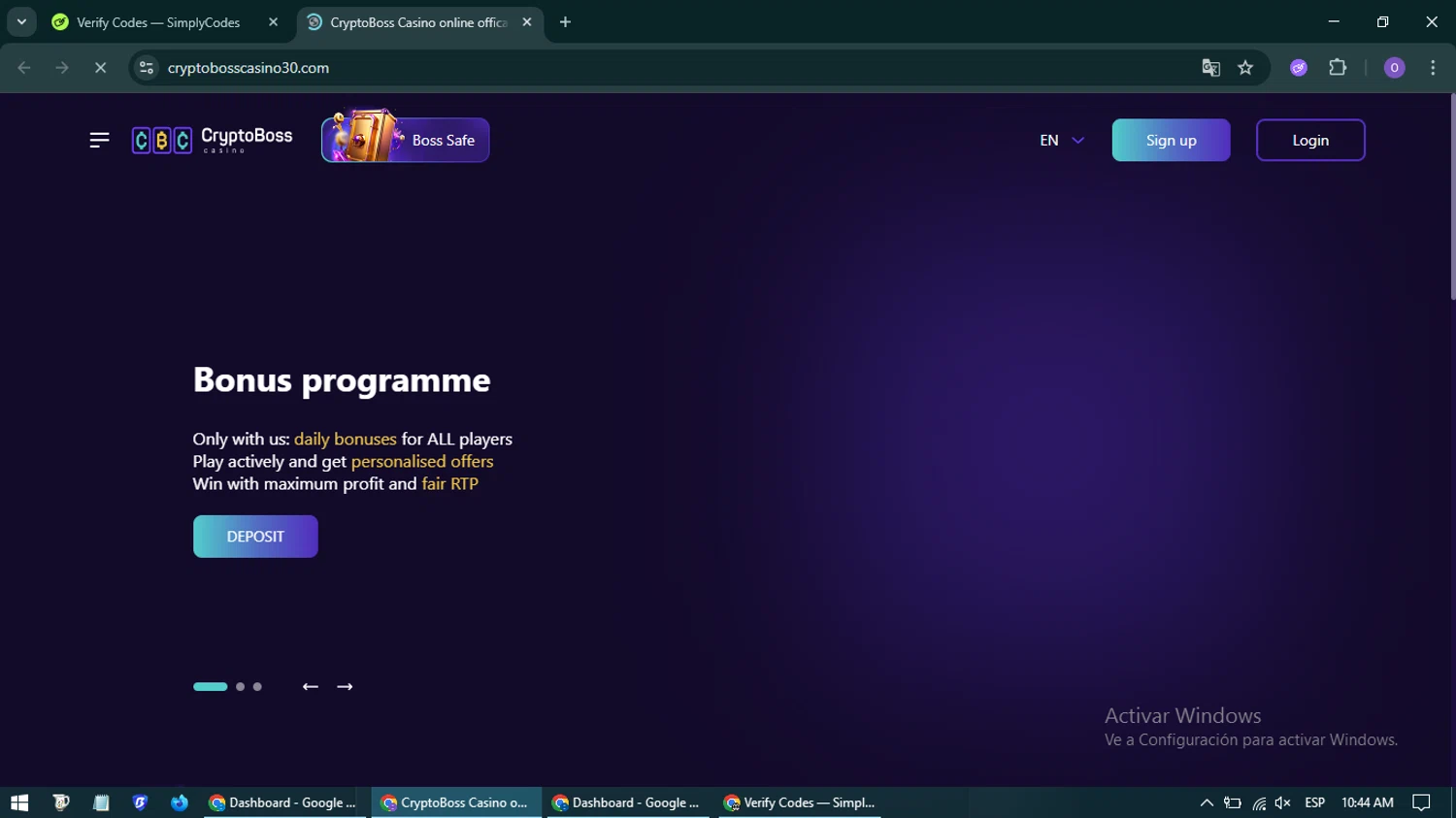 Cryptoboss Casino promo code screenshot showing code EXTRA applied at Cryptoboss Casino checkout page. Uploaded by SimplyCodes community member OliverRodriguez21 on Sep 8, 2025