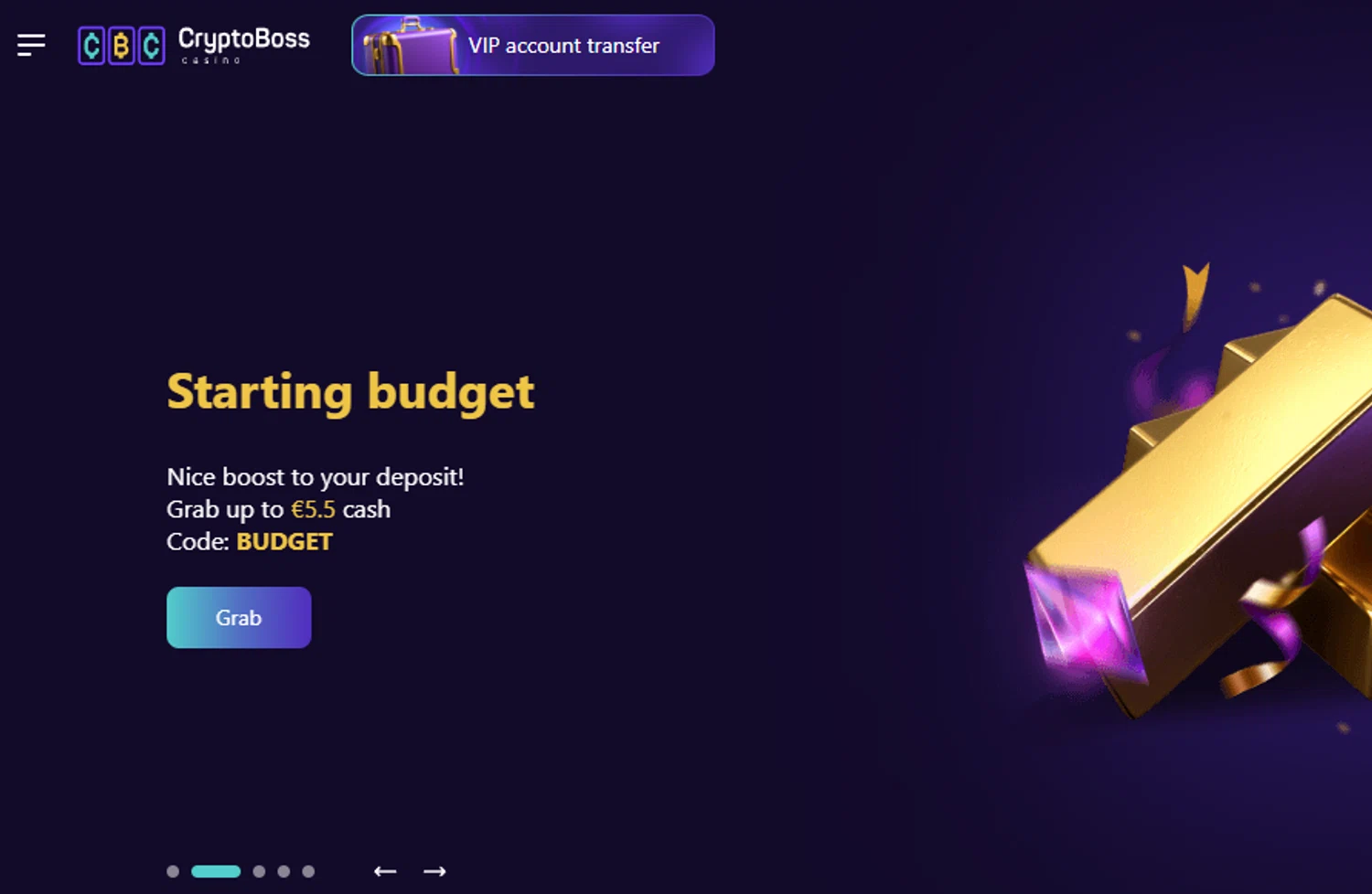 Cryptoboss Casino promo code screenshot showing code BUDGET applied at Cryptoboss Casino checkout page. Uploaded by SimplyCodes community member Dejadepicharme on Jul 28, 2025
