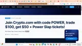 POWER coupon verification screenshot