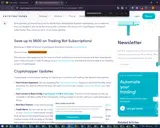 Cryptohopper coupon verification screenshot