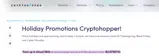 Cryptohopper coupon verification screenshot