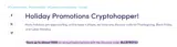 Cryptohopper coupon verification screenshot