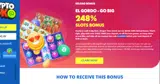 Crypto Loko coupon verification screenshot