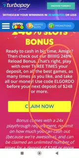 Crypto Loko coupon verification screenshot