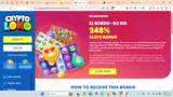 Crypto Loko coupon verification screenshot