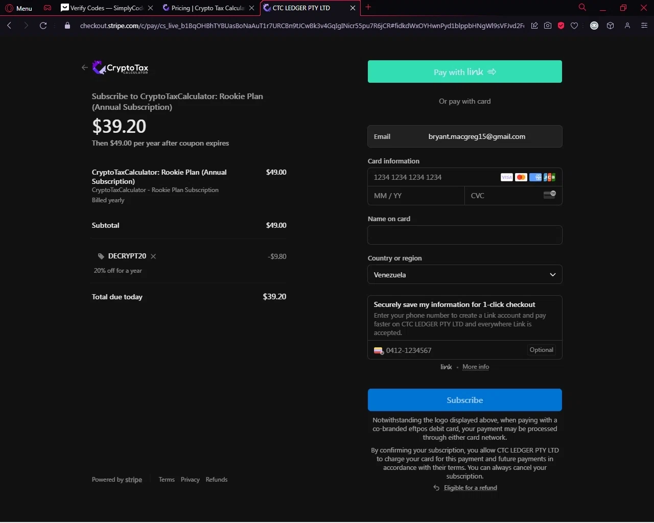 Summ checkout page showing Summ promo code box | Screenshot taken by SimplyCodes community member on Aug 12, 2023