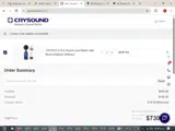 CRYSOUND coupon verification screenshot