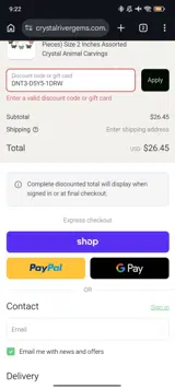 DNT3-D5Y5-1DRW coupon verification screenshot