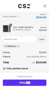 CS2 coupon verification screenshot