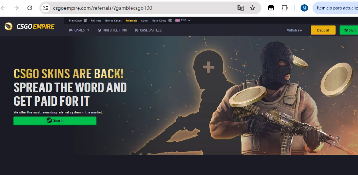 CSGOEmpire checkout page showing CSGOEmpire promo code box | Screenshot taken by SimplyCodes community member on Jul 4, 2024