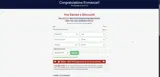 Countrywide Concealed coupon verification screenshot