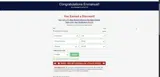 Countrywide Concealed coupon verification screenshot