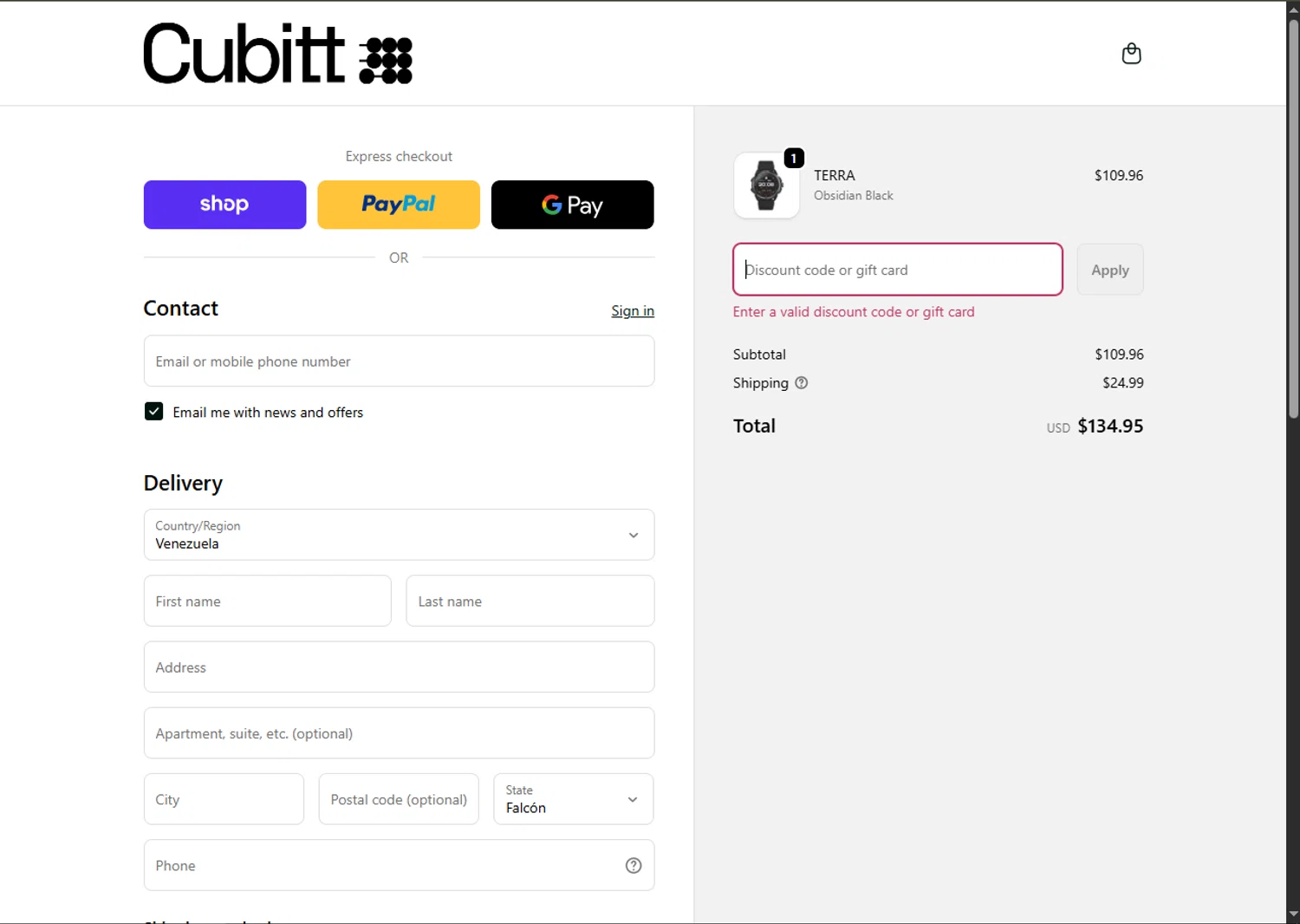 Cubitt coupon code screenshot showing code SIMPLY10 applied at Cubitt checkout page. Uploaded by SimplyCodes community member SwiftTracker8156 on Nov 25, 2025